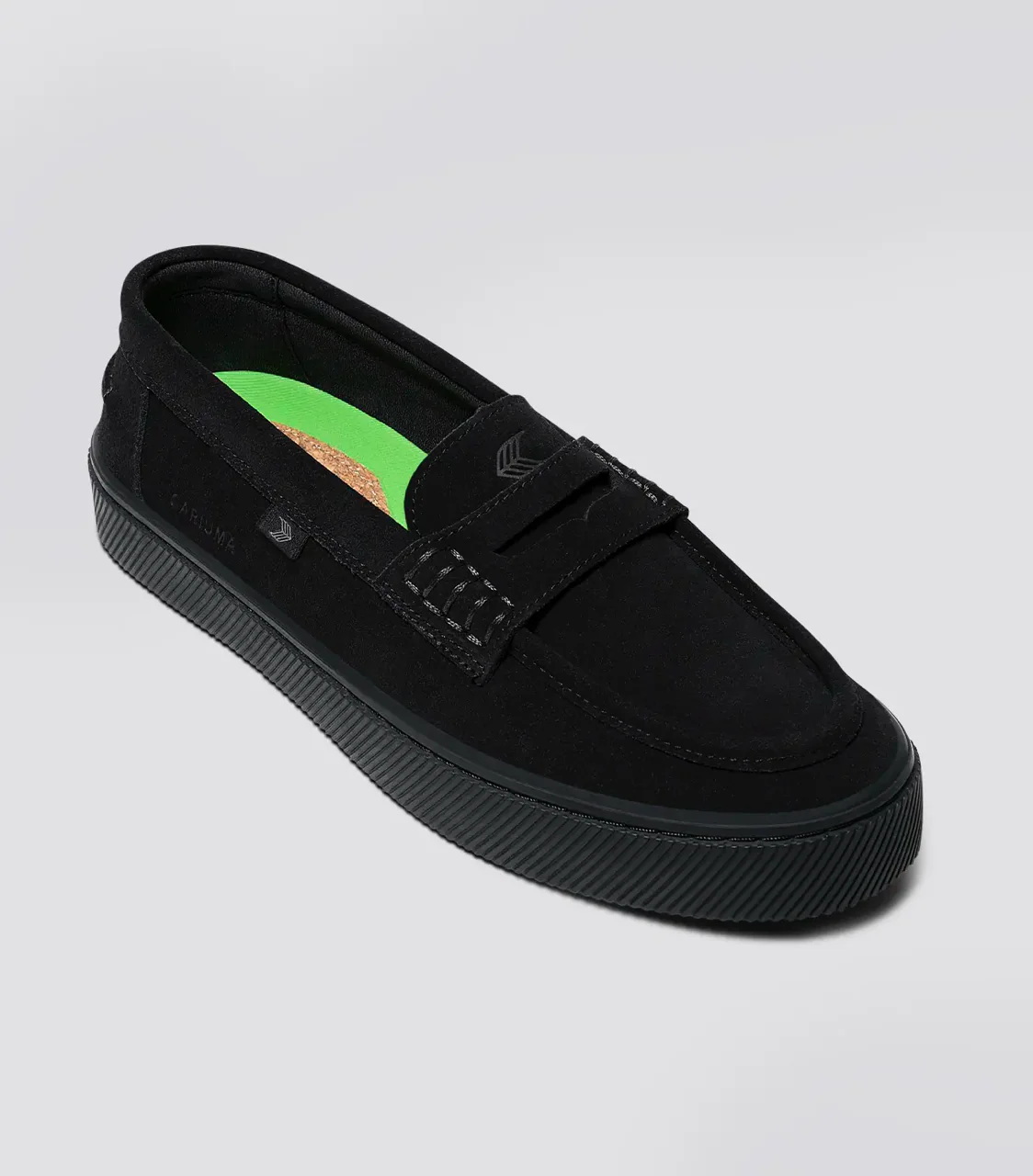 CAJU All Black Suede Loafer - Image 2