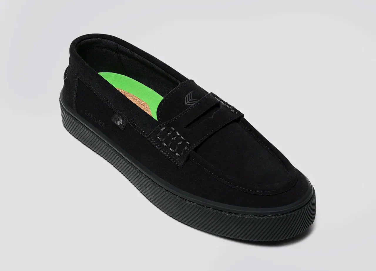 CAJU All Black Suede Loafer - Image 5