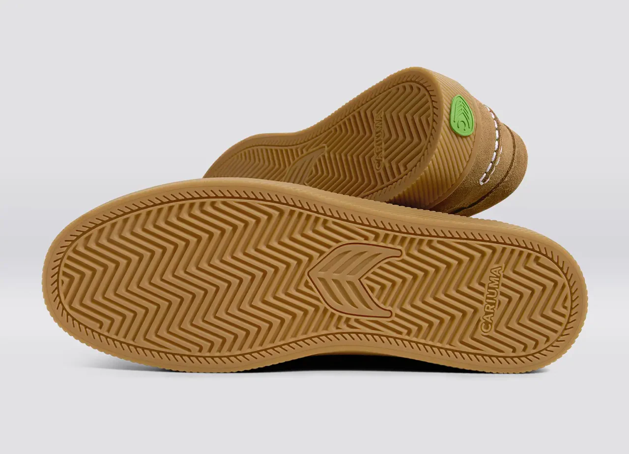 CAJU Gum Camel Suede Loafer - Image 7