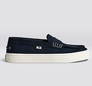 CAJU Navy Suede Loafer - Image 11