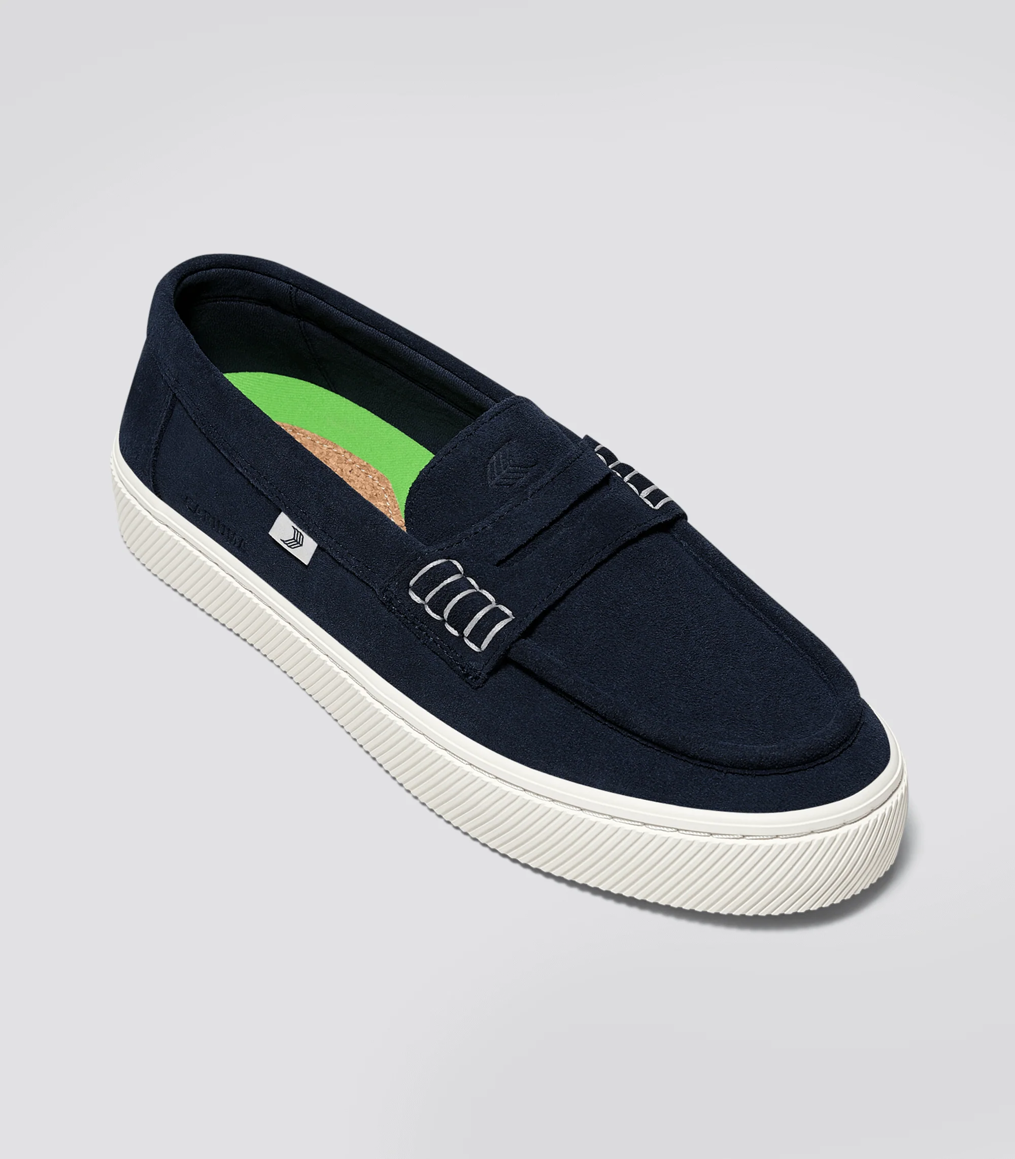 CAJU Navy Suede Loafer - Image 2