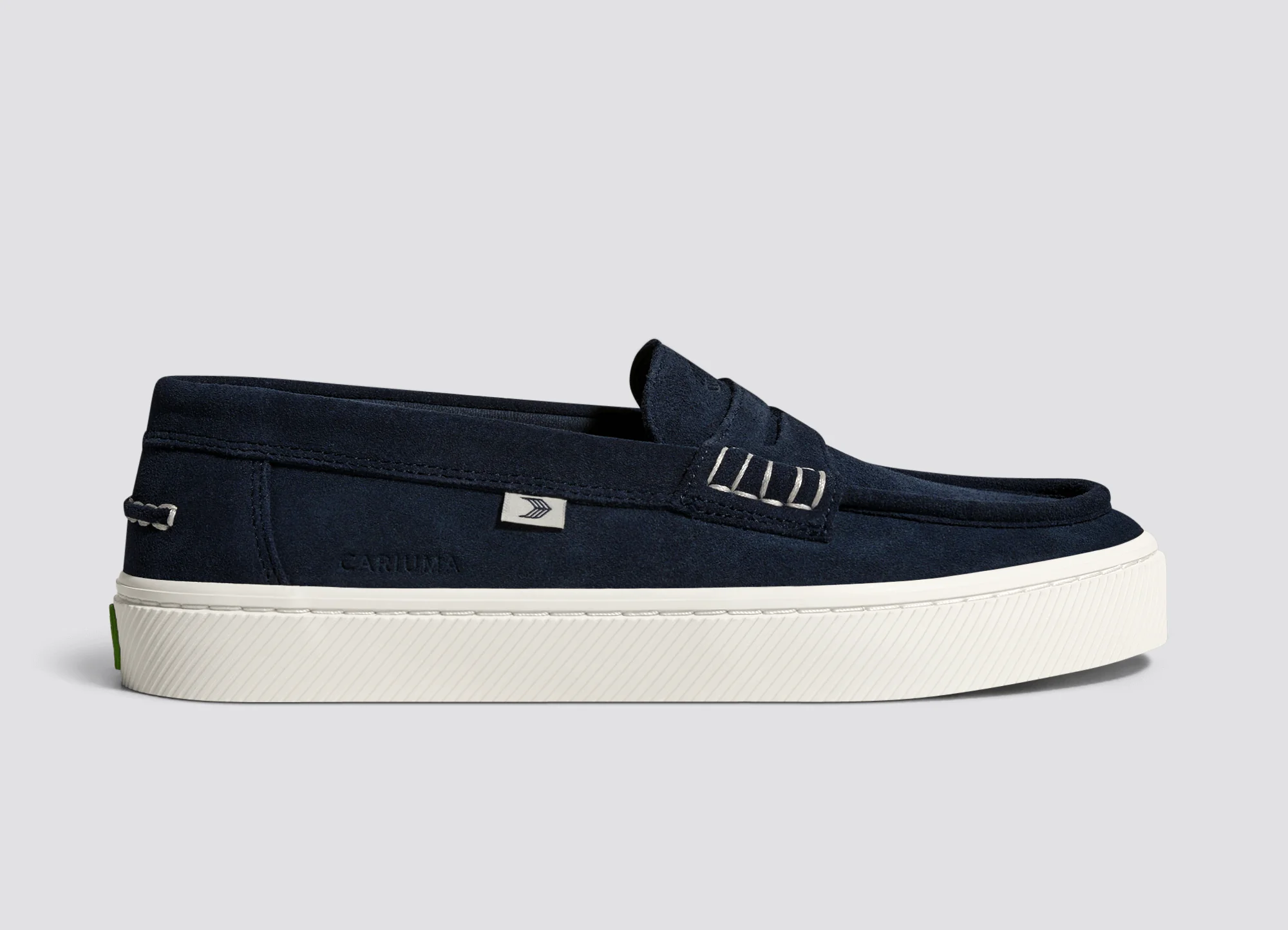 CAJU Navy Suede Loafer - Image 4