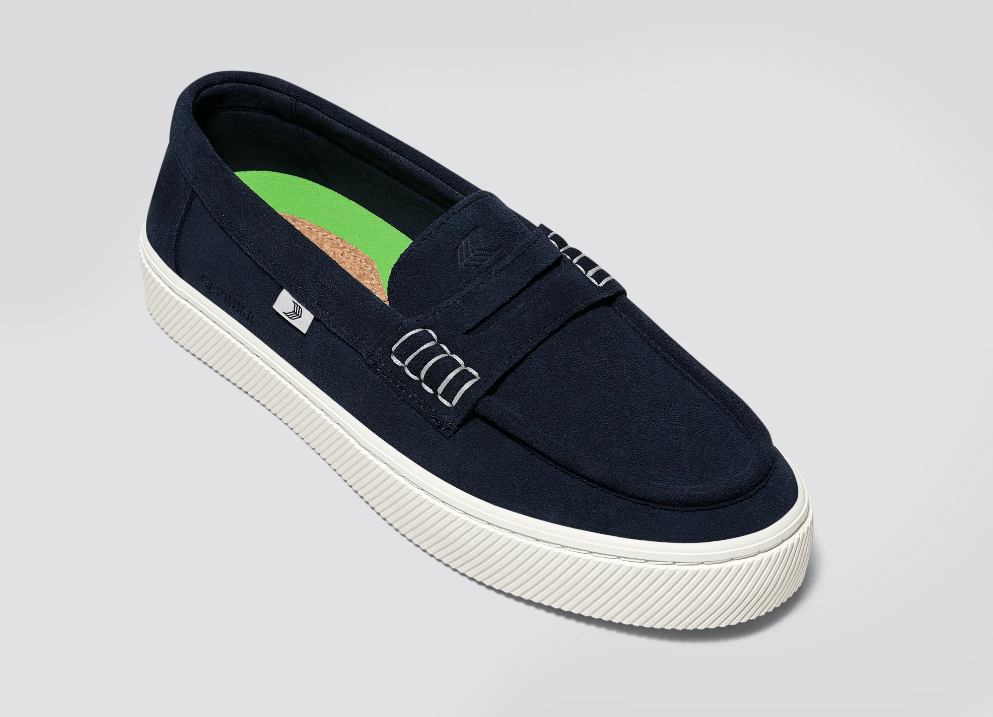CAJU Navy Suede Loafer - Image 5