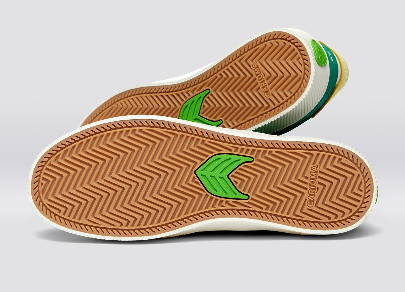 CATIBA PRO 2.0 Abundant Green Suede and Cordura Ivory Logo Lemonade Sneaker - Image 7