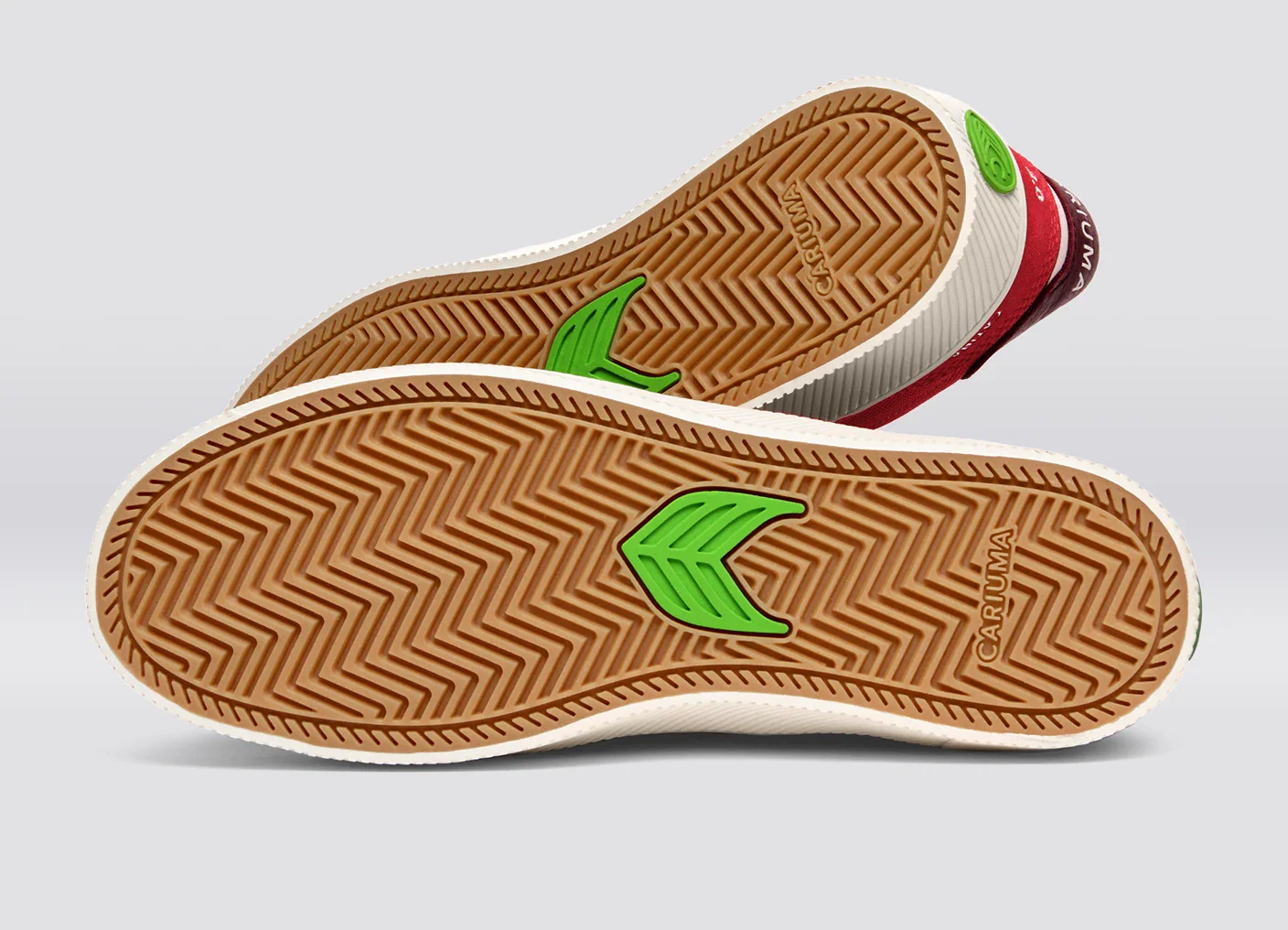 CATIBA PRO 2.0 Flame Scarlet Suede and Cordura Ivory Logo Cabernet Sneaker - Image 7