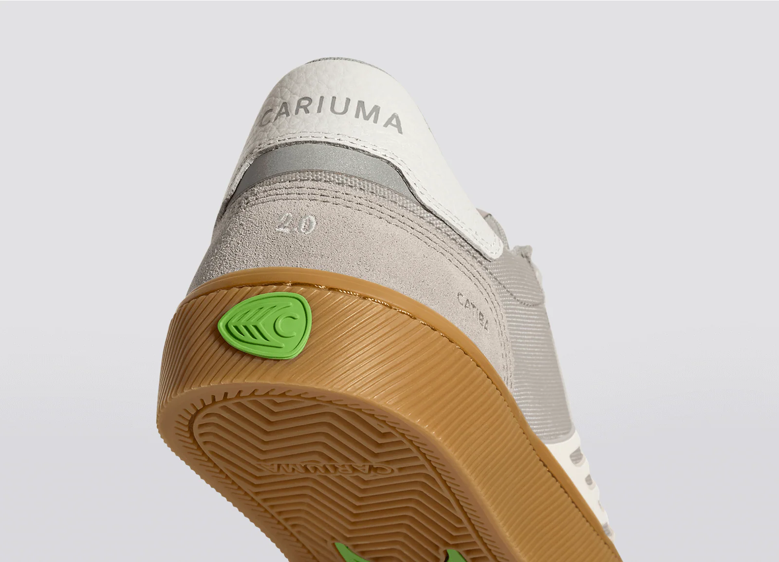CATIBA PRO 2.0 Plaza Taupe Suede and Cordura Ivory Logo Sneaker - Image 8