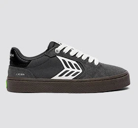 CATIBA PRO 2.0 Teak Magnet Grey Suede and Cordura Ivory Logo Sneaker - Image 9
