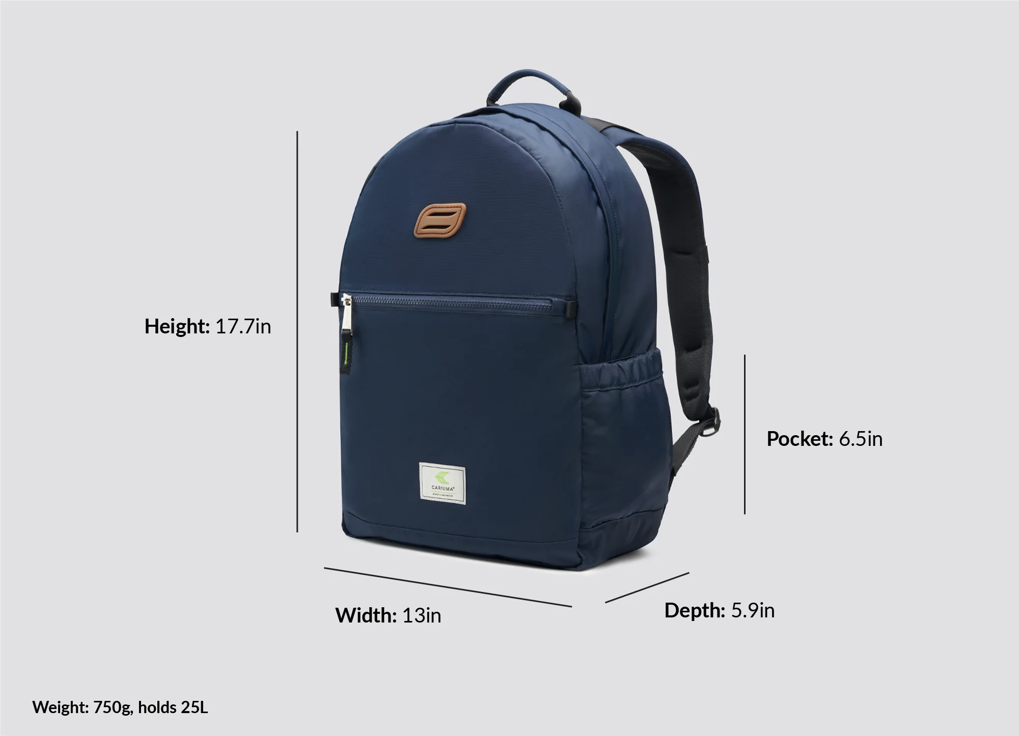 JJ Backpack Navy - Image 10