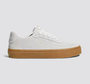 LUAN PRO Gum Smoke White Suede Off-White logo Sneaker - Image 11
