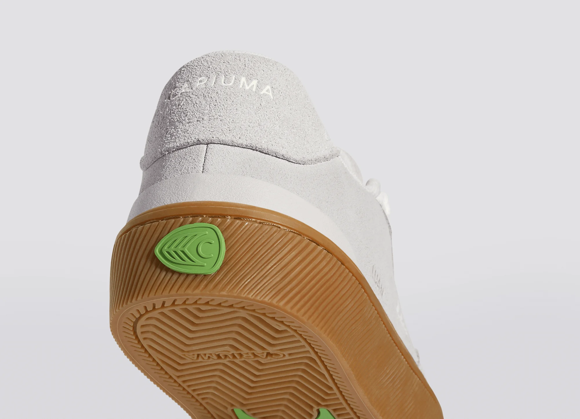 LUAN PRO Gum Smoke White Suede Off-White logo Sneaker - Image 8