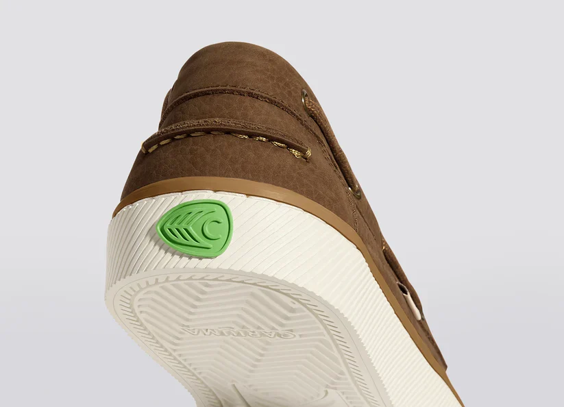 Maré Mocha Nubuck Boat Shoe - Image 8
