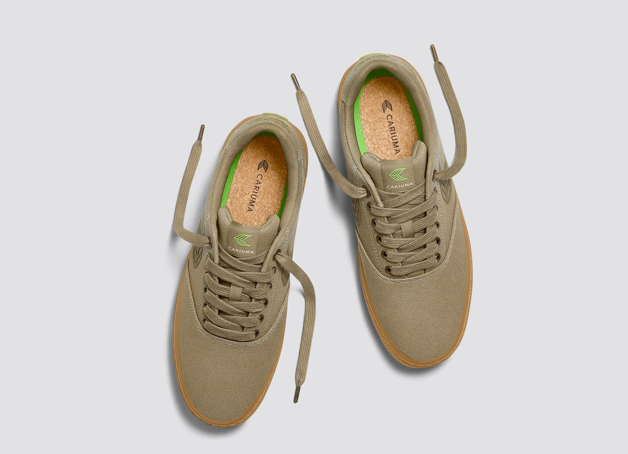 NAIOCA Gum Burnt Sand Canvas Sneaker - Image 8