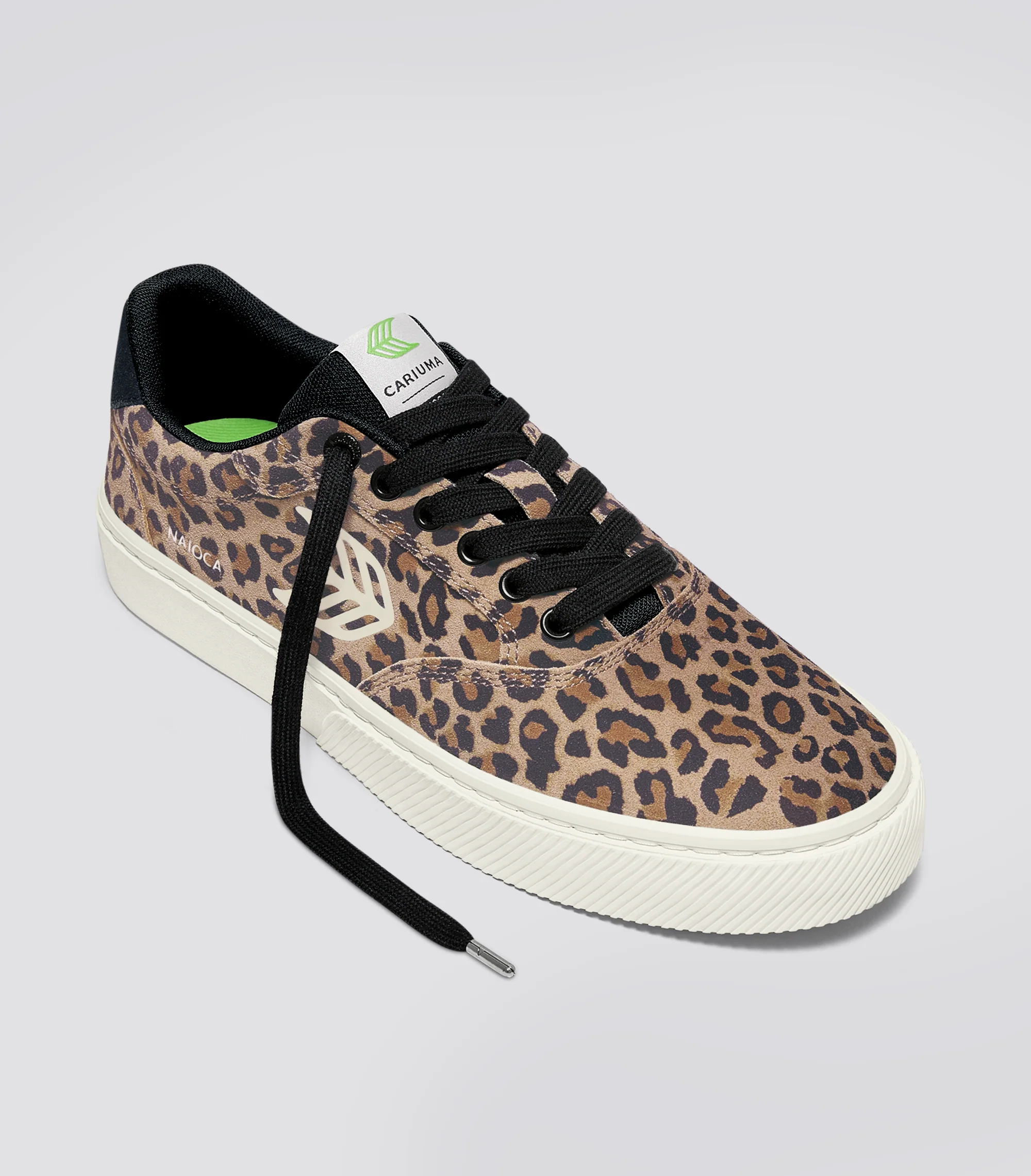 NAIOCA Leopard Print Suede Sneaker - Image 3