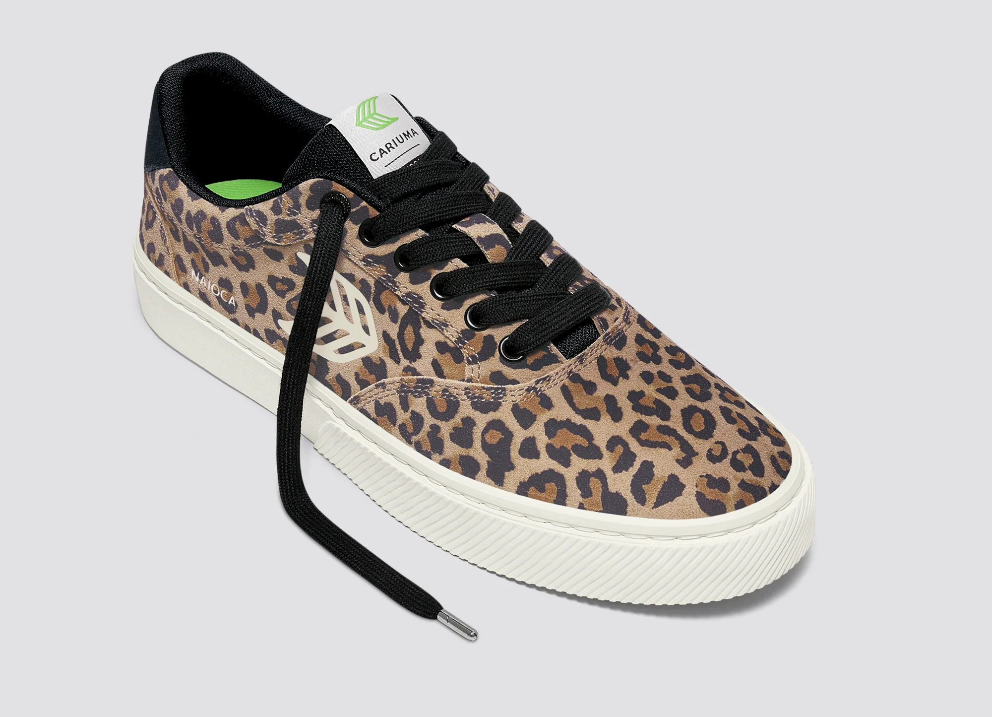NAIOCA Leopard Print Suede Sneaker - Image 5