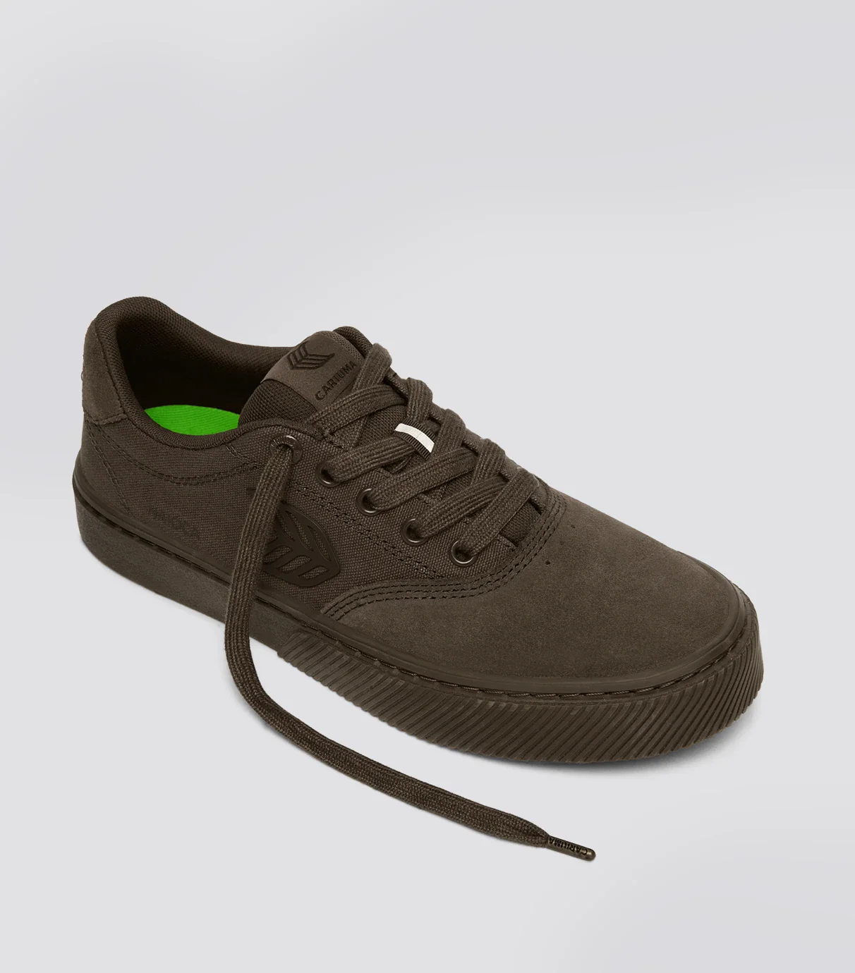 NAIOCA PRO All Teak Suede and Canvas Sneaker - Image 3