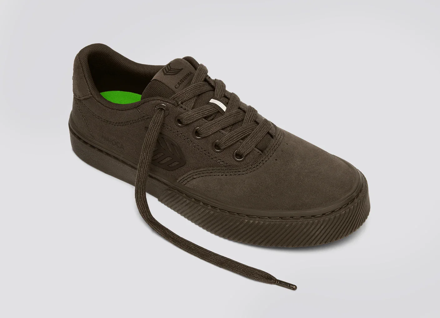 NAIOCA PRO All Teak Suede and Canvas Sneaker - Image 5
