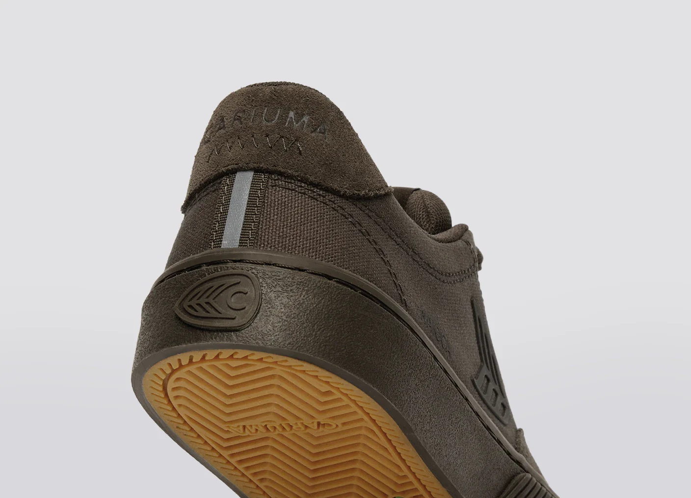NAIOCA PRO All Teak Suede and Canvas Sneaker - Image 9