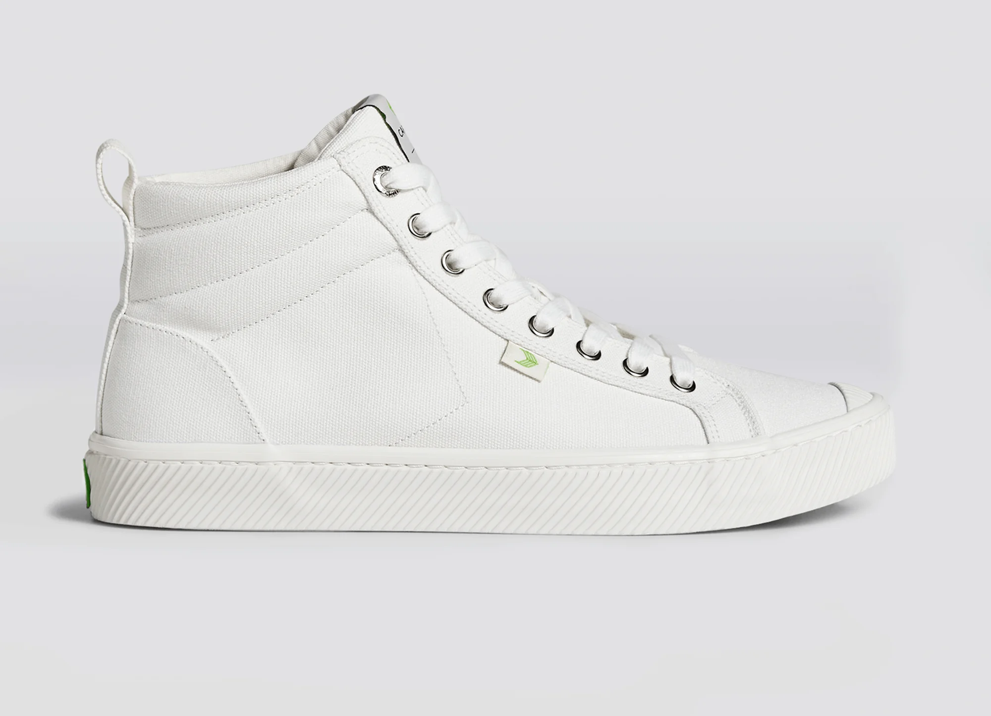 OCA High Off-White Canvas Sneaker - Image 4