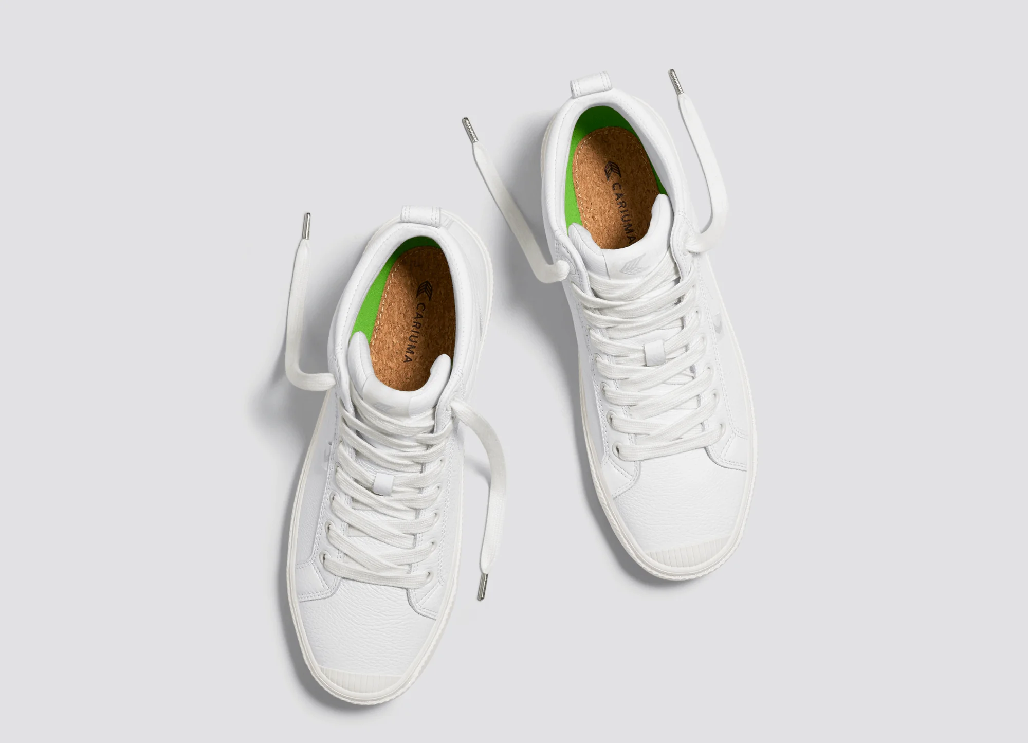 OCA High Off-White Premium Leather Sneaker - Image 9