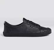 OCA Low All Black Premium Leather Sneaker - Image 10
