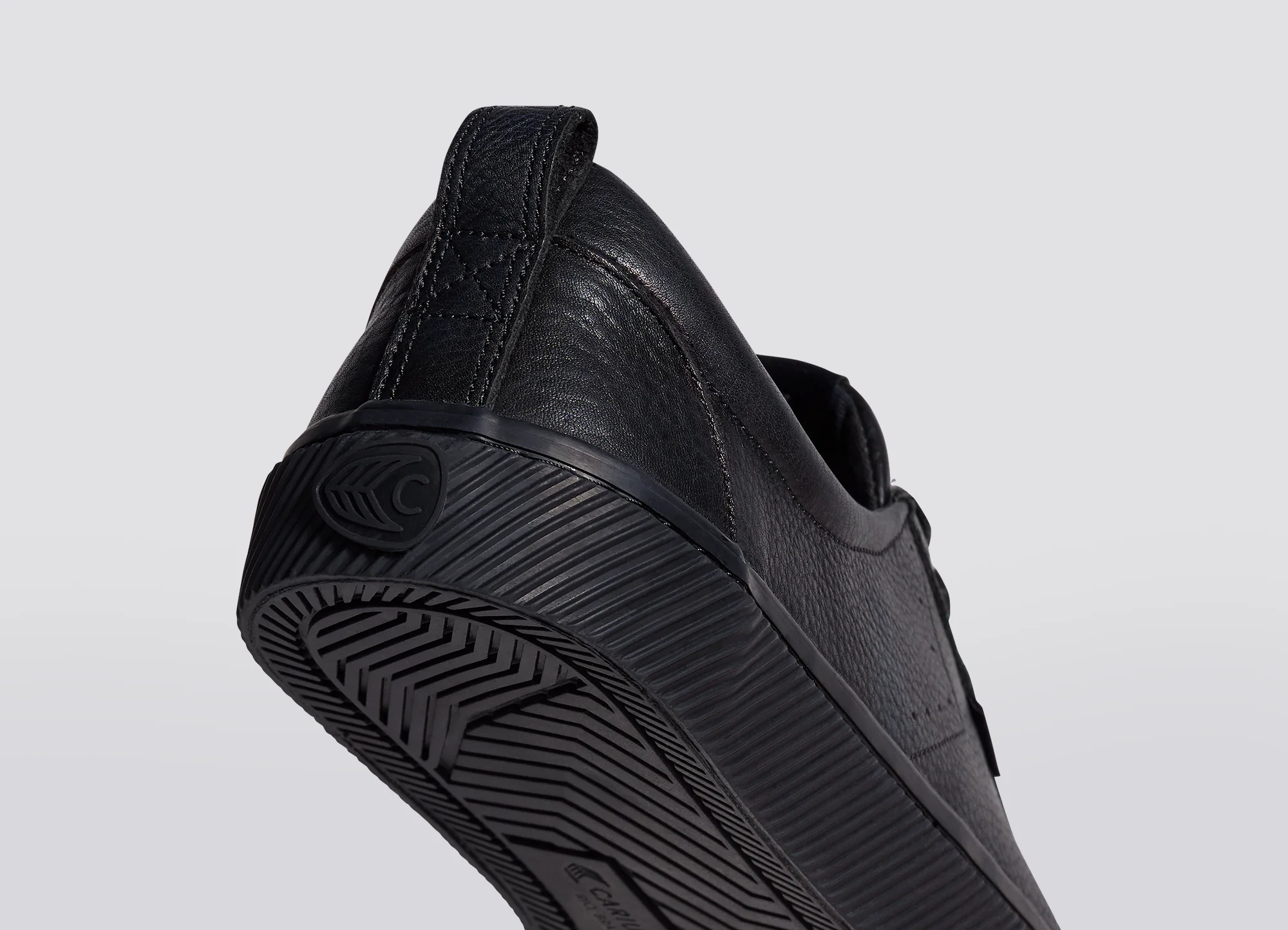 OCA Low All Black Premium Leather Sneaker - Image 8