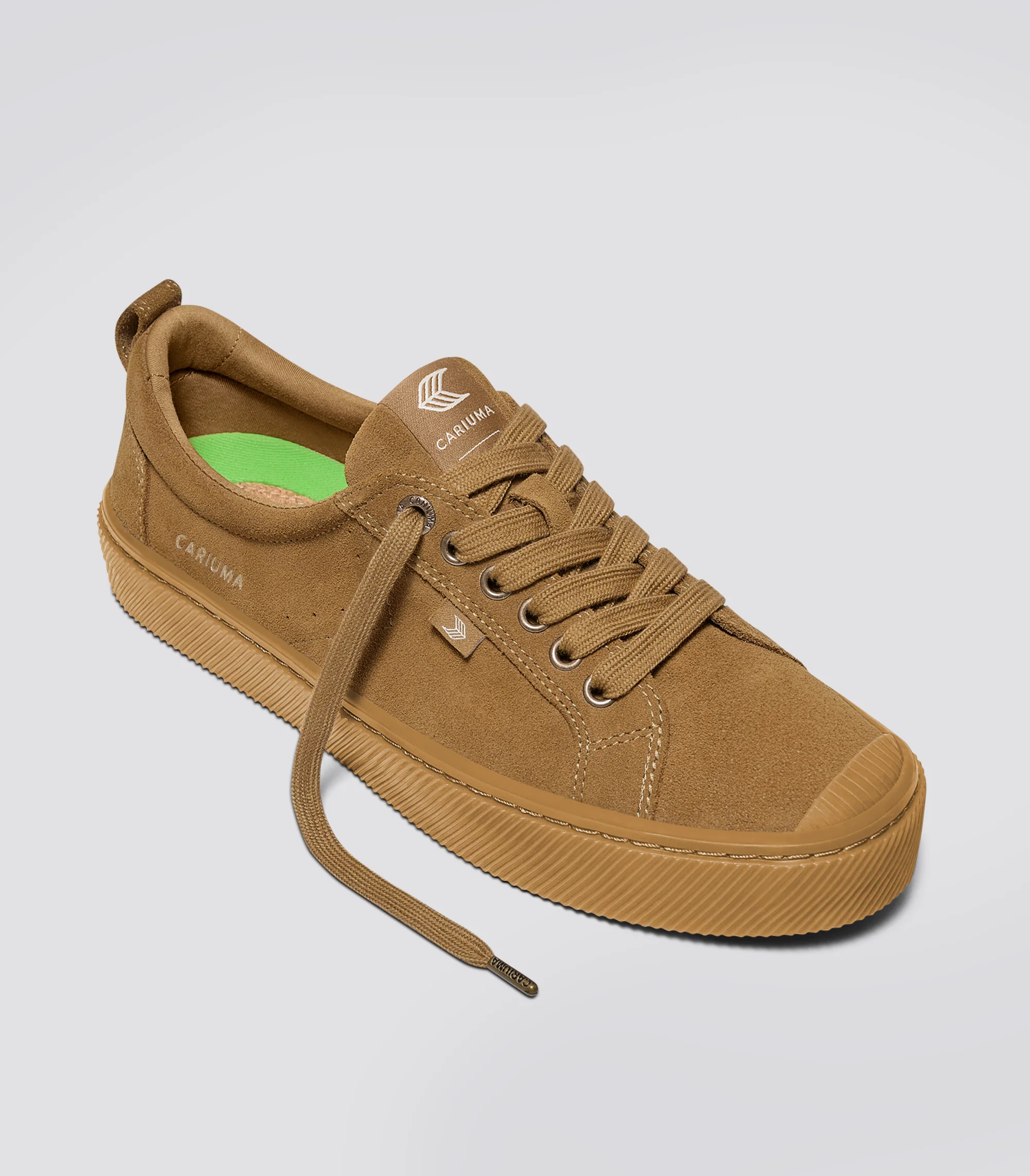 OCA Low All Camel Suede Sneaker - Image 3