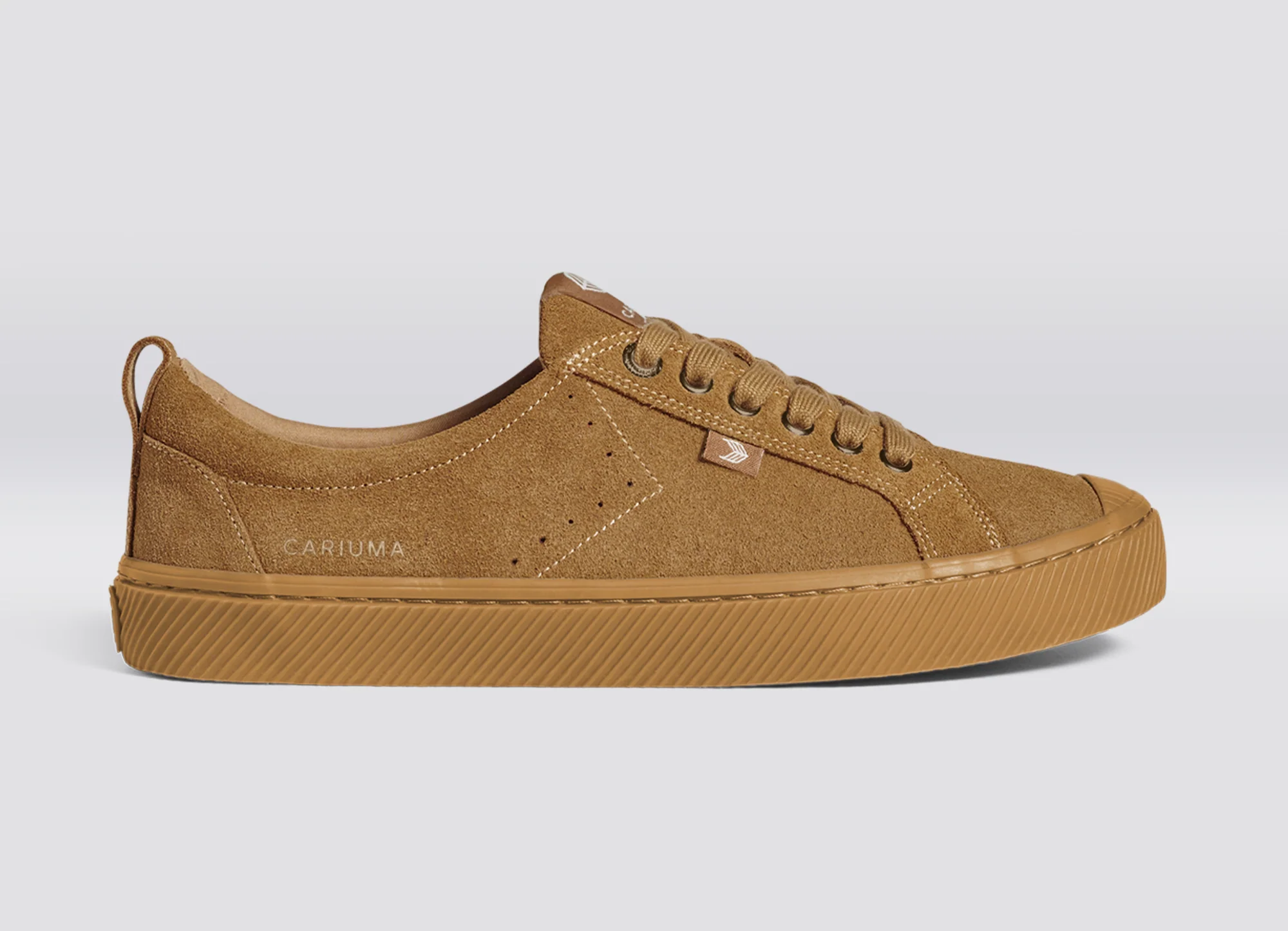 OCA Low All Camel Suede Sneaker - Image 4