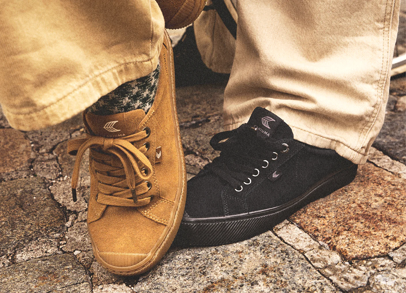 OCA Low All Black Suede Sneaker - Image 5
