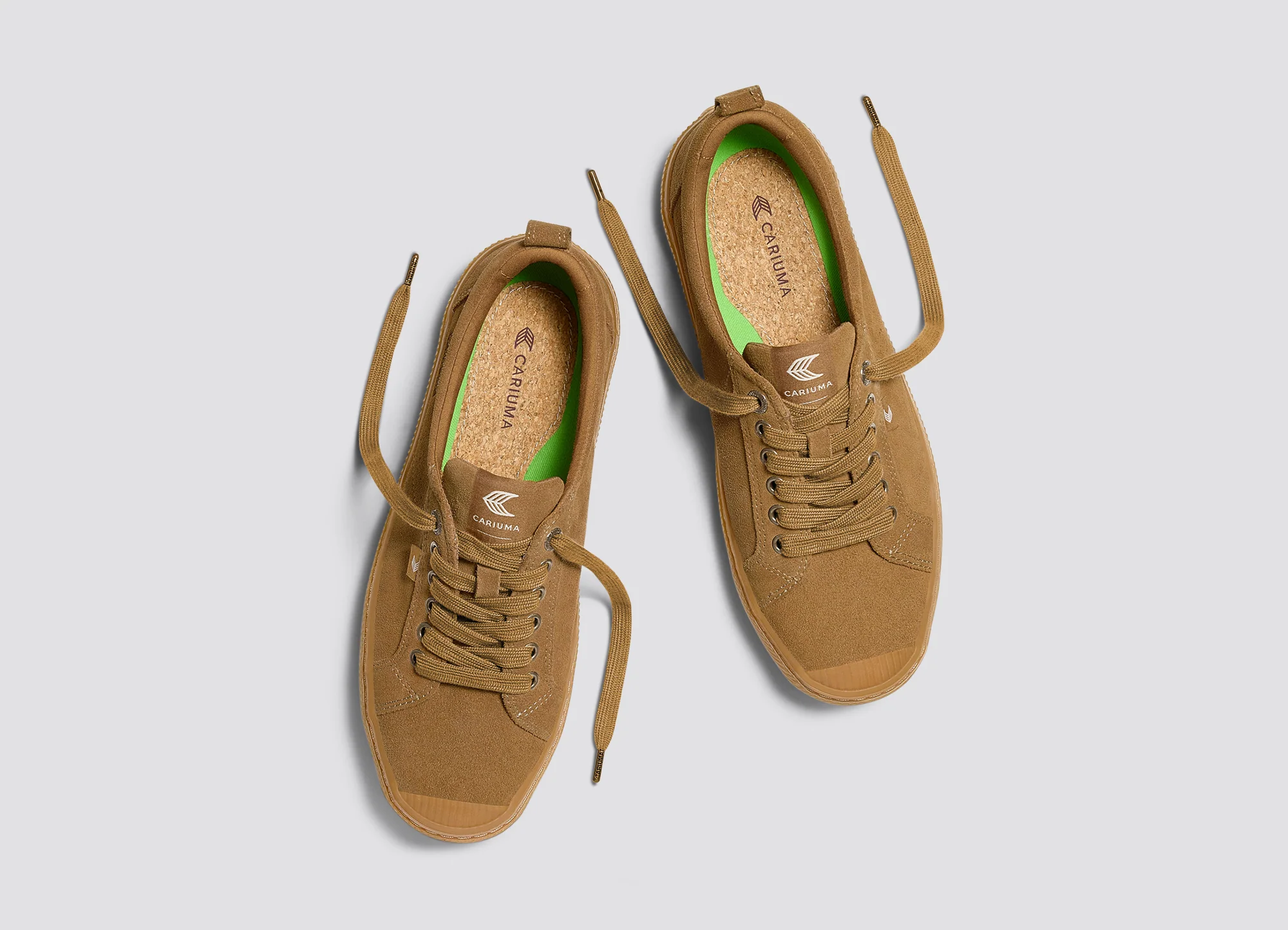 OCA Low All Camel Suede Sneaker - Image 9