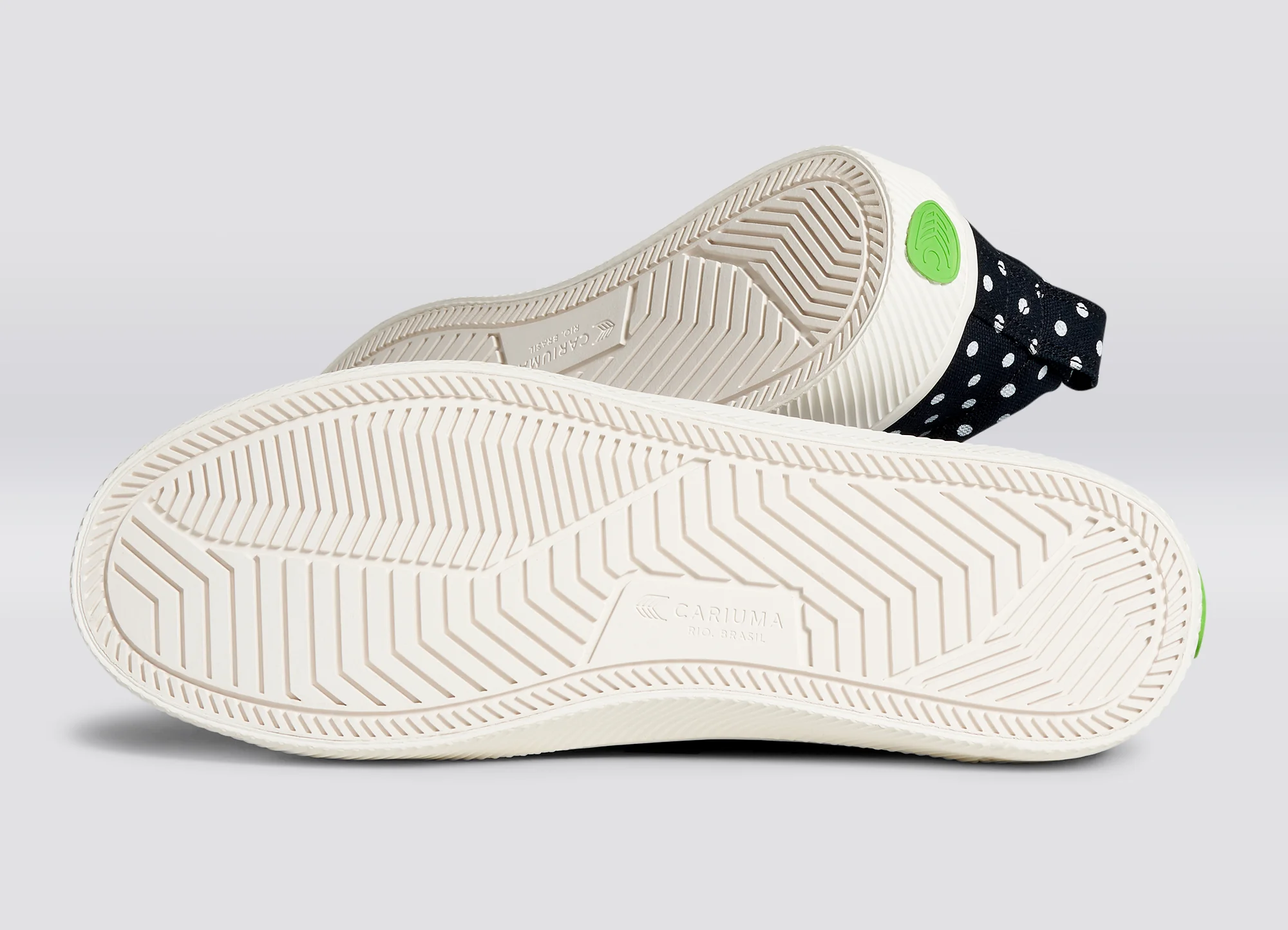 OCA Low Black Canvas White Polka Dots Sneaker - Image 7