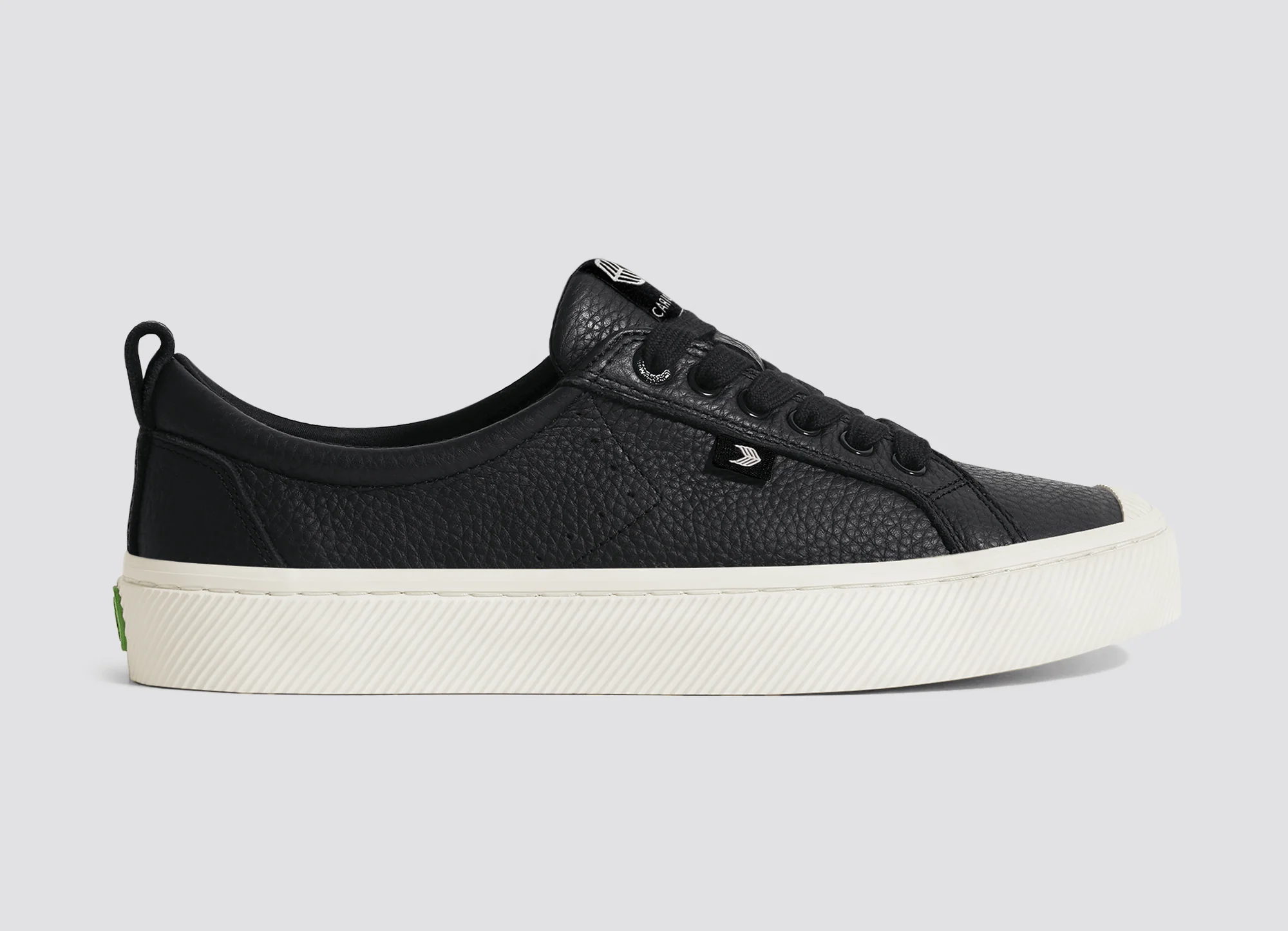 OCA Low Black Premium Leather Sneaker - Image 4