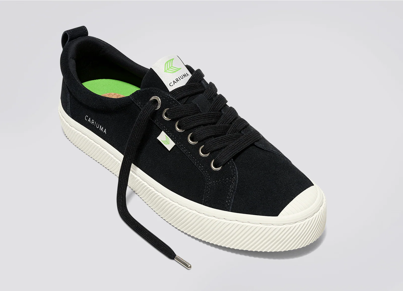 OCA Low Black Suede Sneaker - Image 4