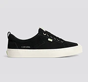 OCA Low Black Suede Sneaker - Image 9