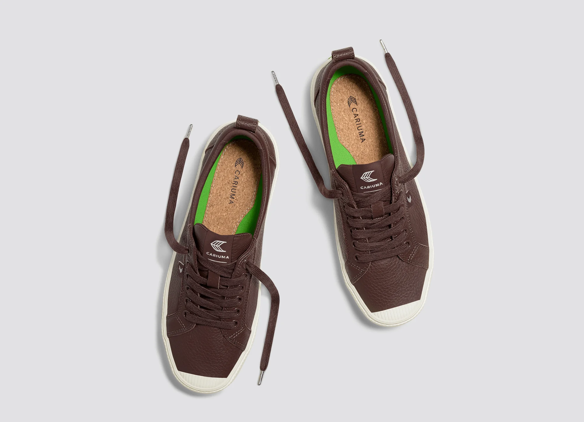 OCA Low Brown Premium Leather Sneaker - Image 9
