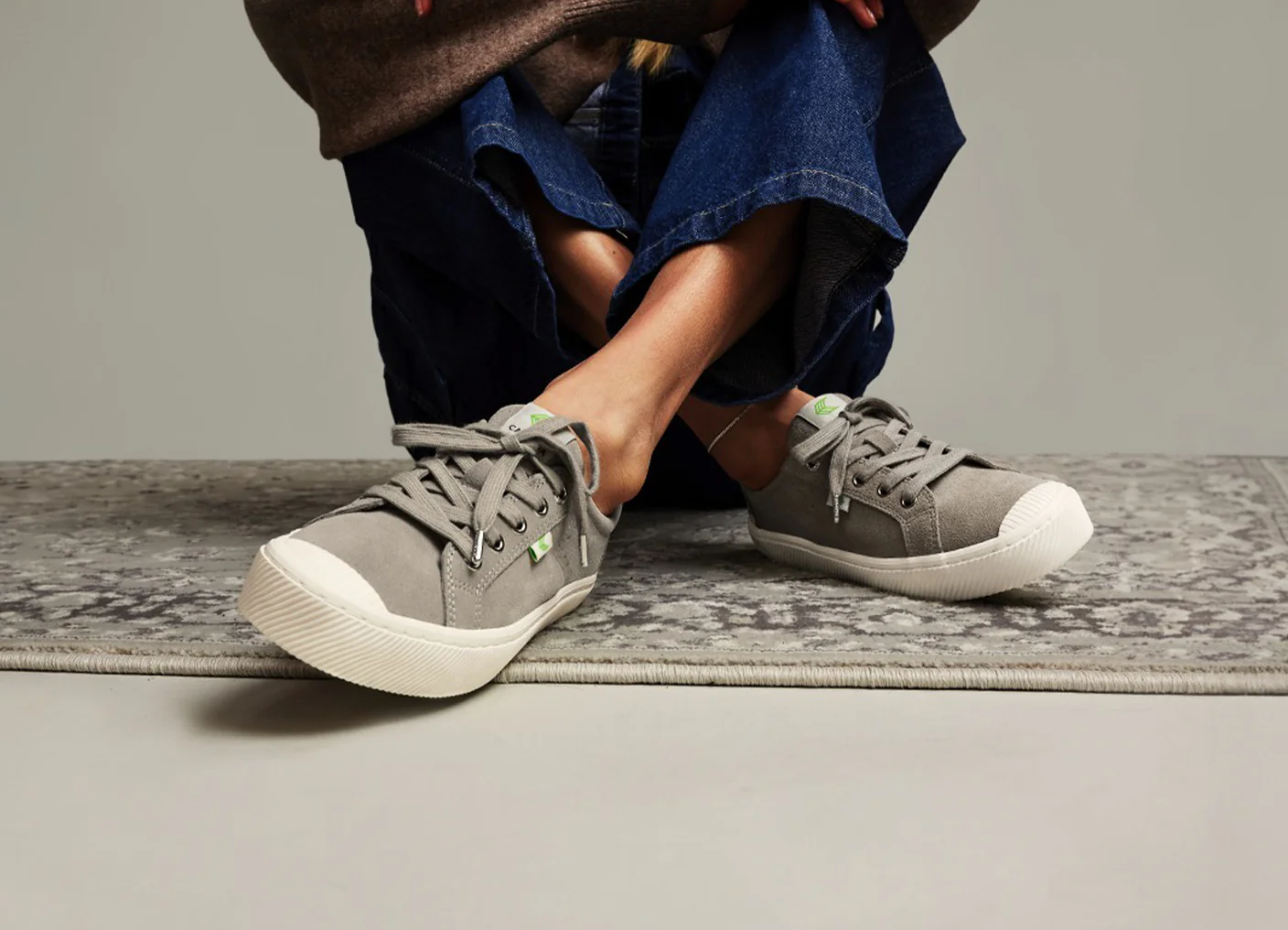 OCA Low Blue Mirage Suede Sneaker - Image 6