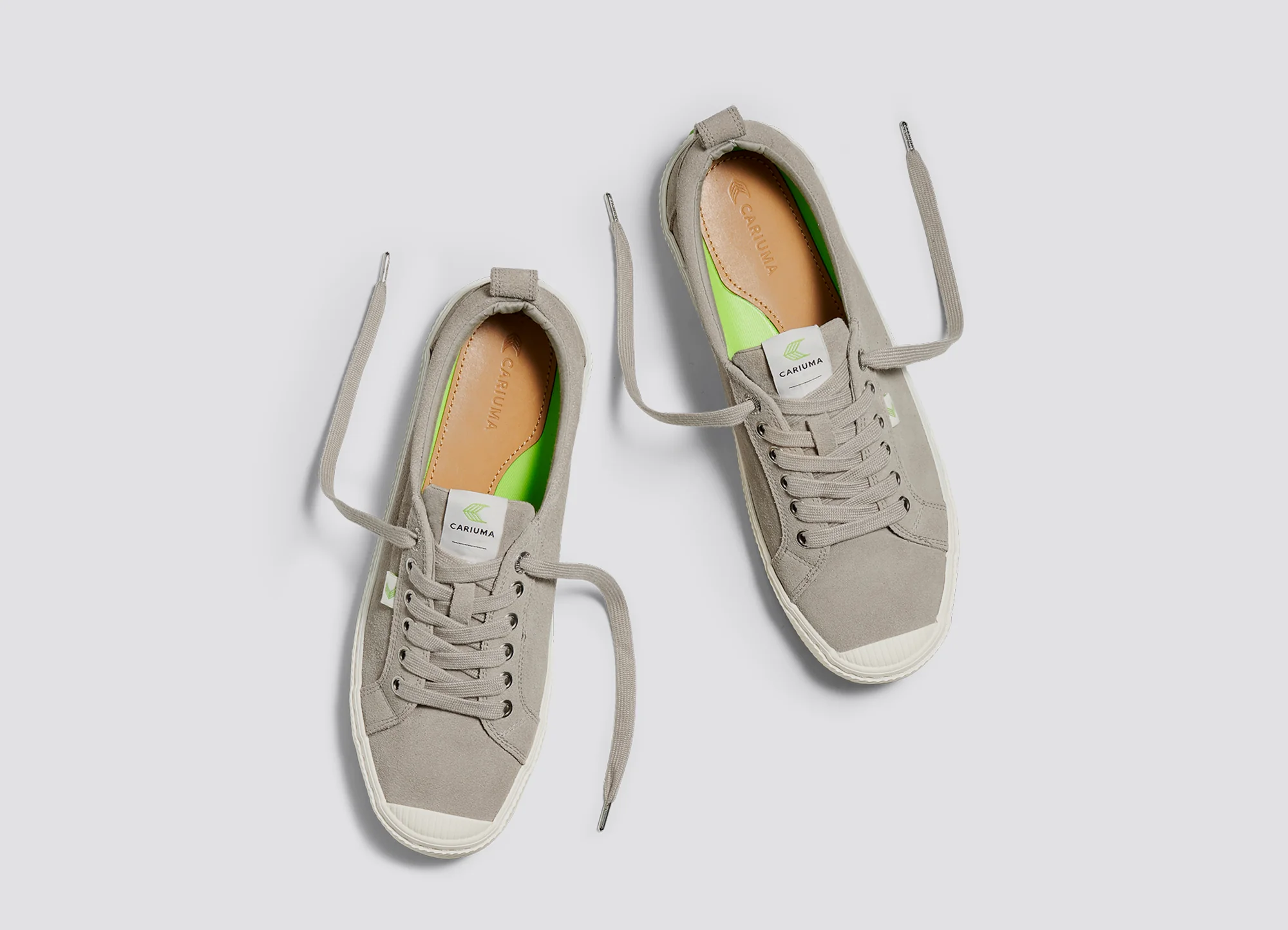 OCA Low Cloud Grey Suede Sneaker - Image 9