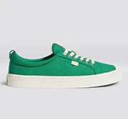 OCA Low Green Canvas Sneaker - Image 10