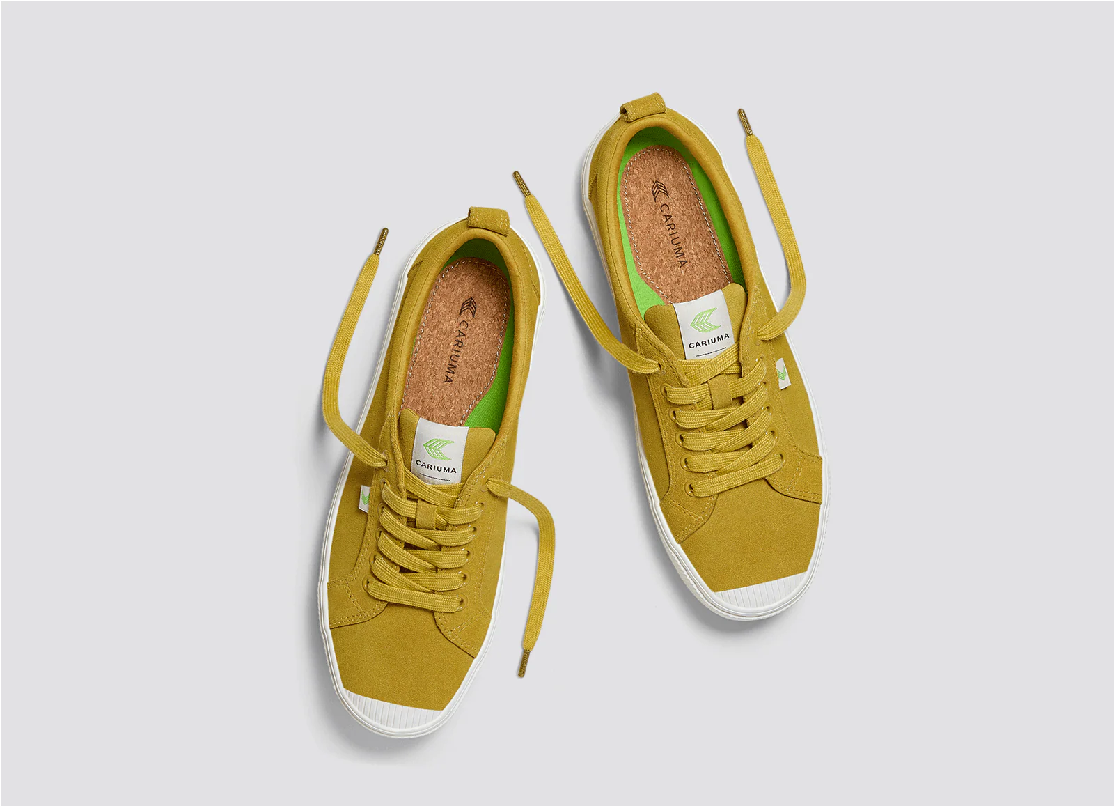OCA Low Lemon Curry Suede Sneaker - Image 9