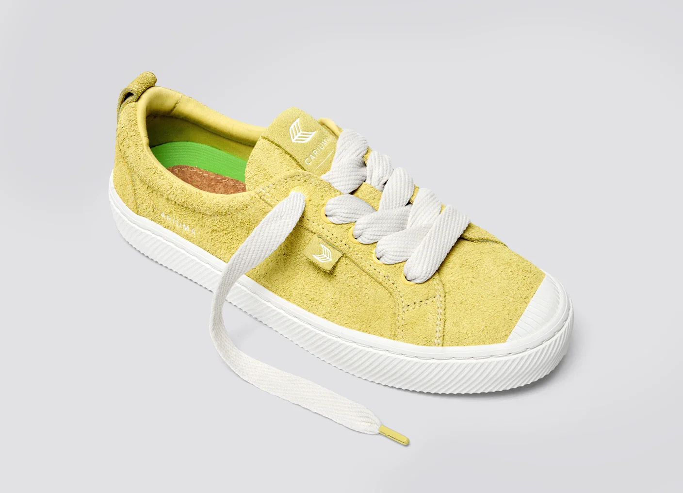 OCA Low Lemonade Hairy Suede Sneaker - Image 5