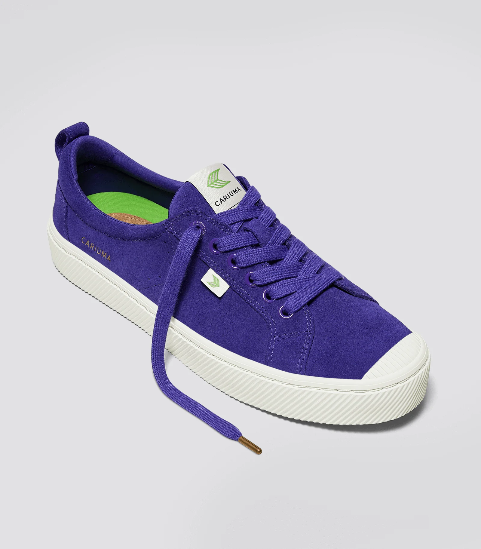 OCA Low Liberty Purple Suede Sneaker - Image 3