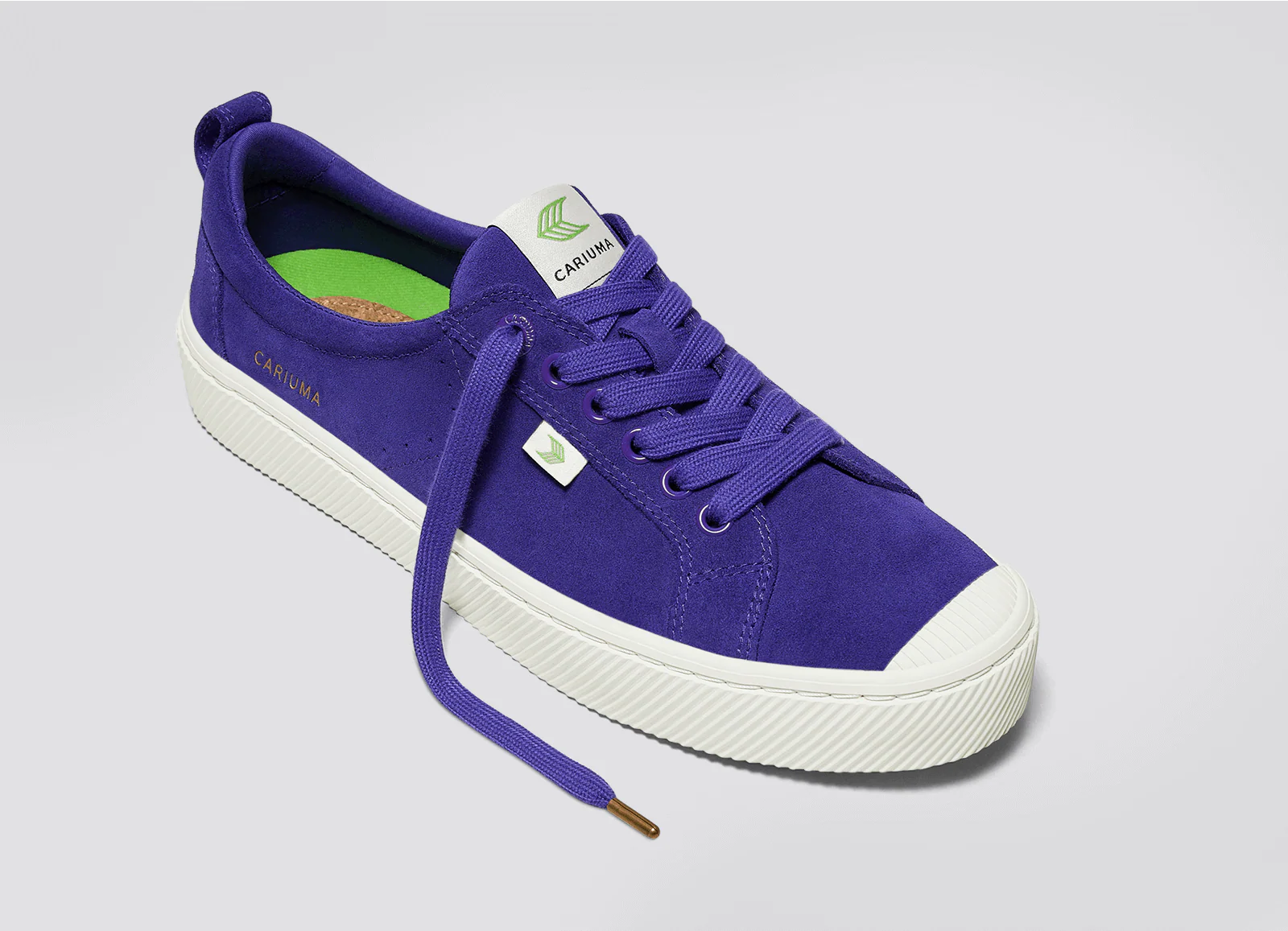 OCA Low Liberty Purple Suede Sneaker - Image 5