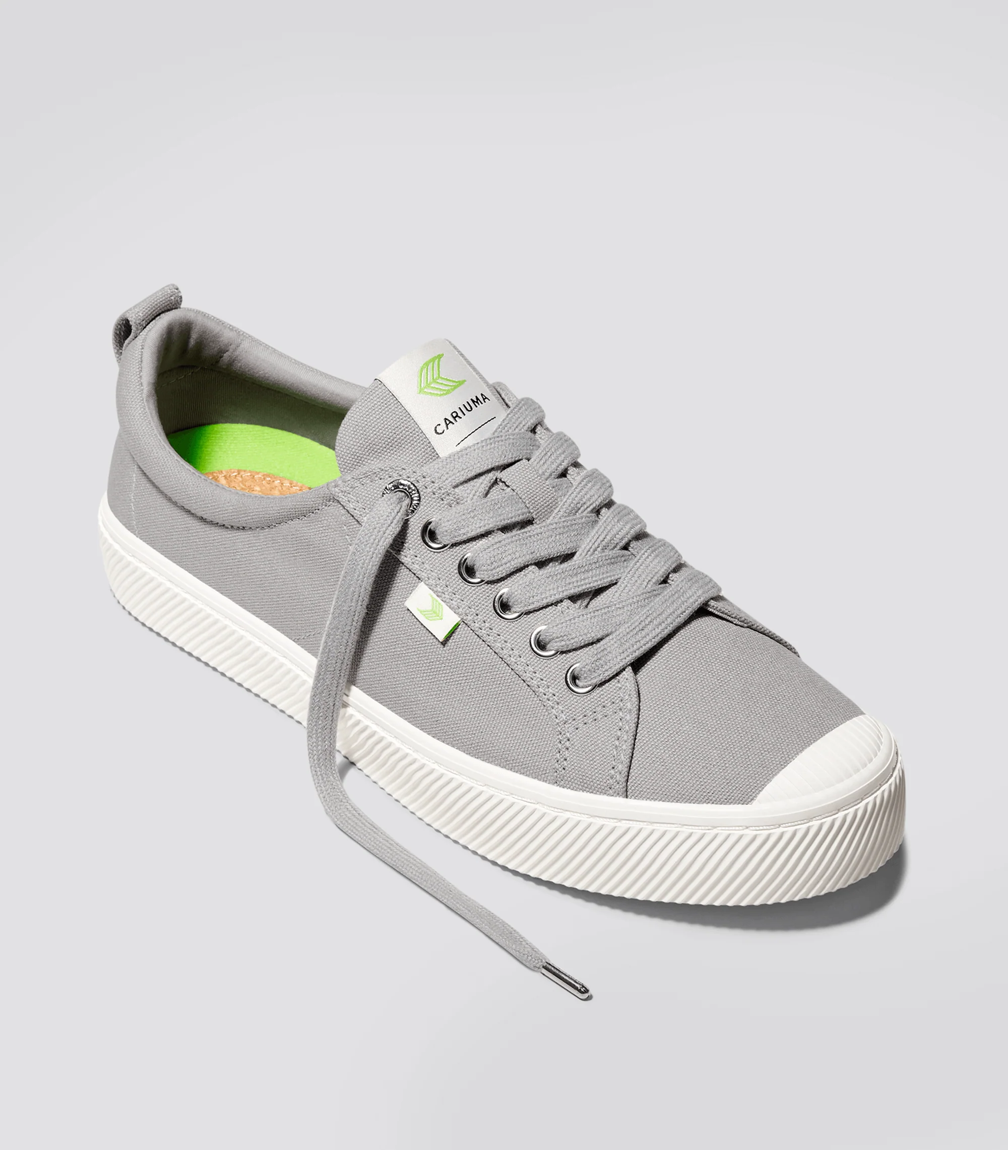 OCA Low Light Grey Canvas Sneaker - Image 3