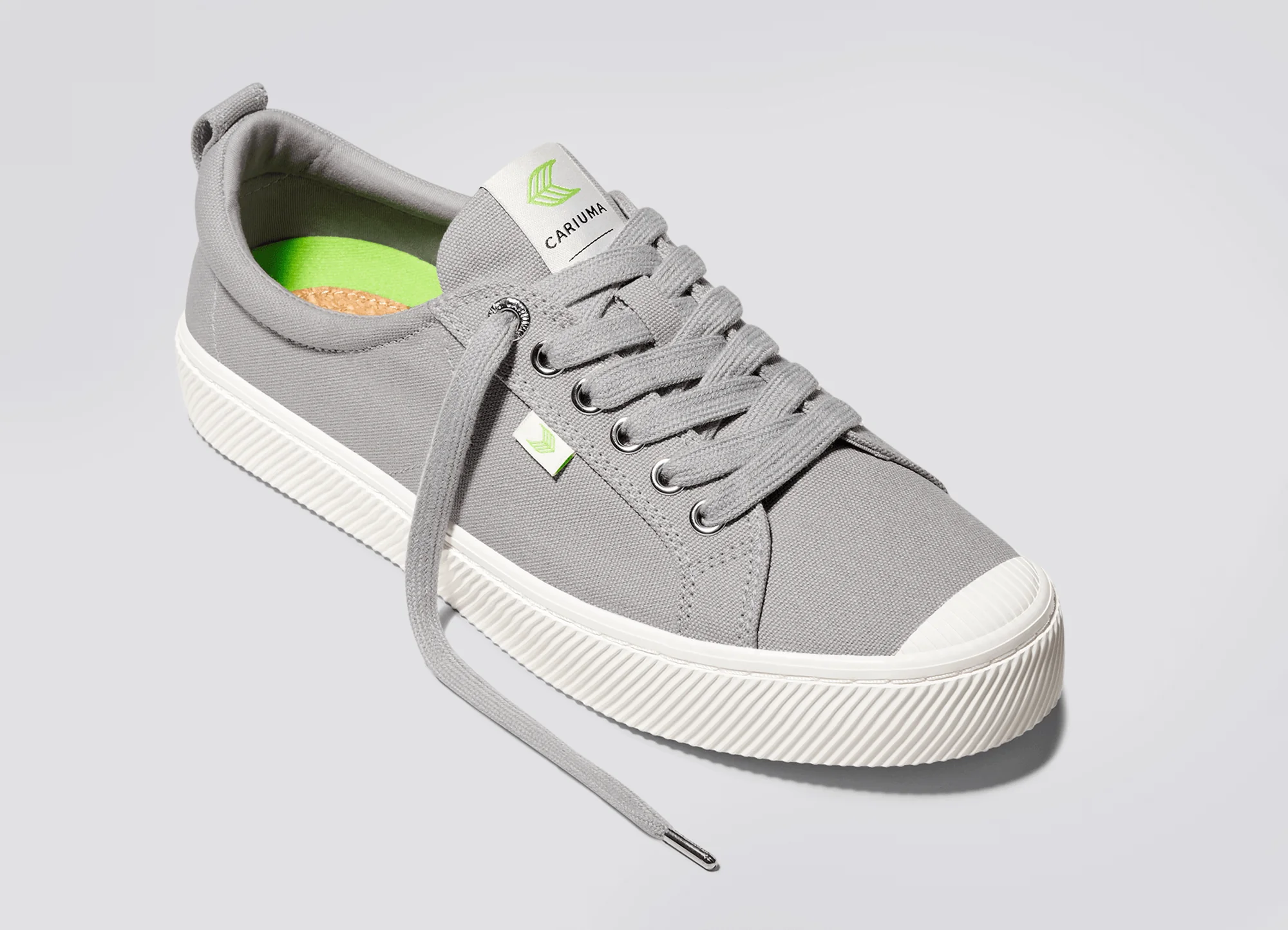 OCA Low Light Grey Canvas Sneaker - Image 5