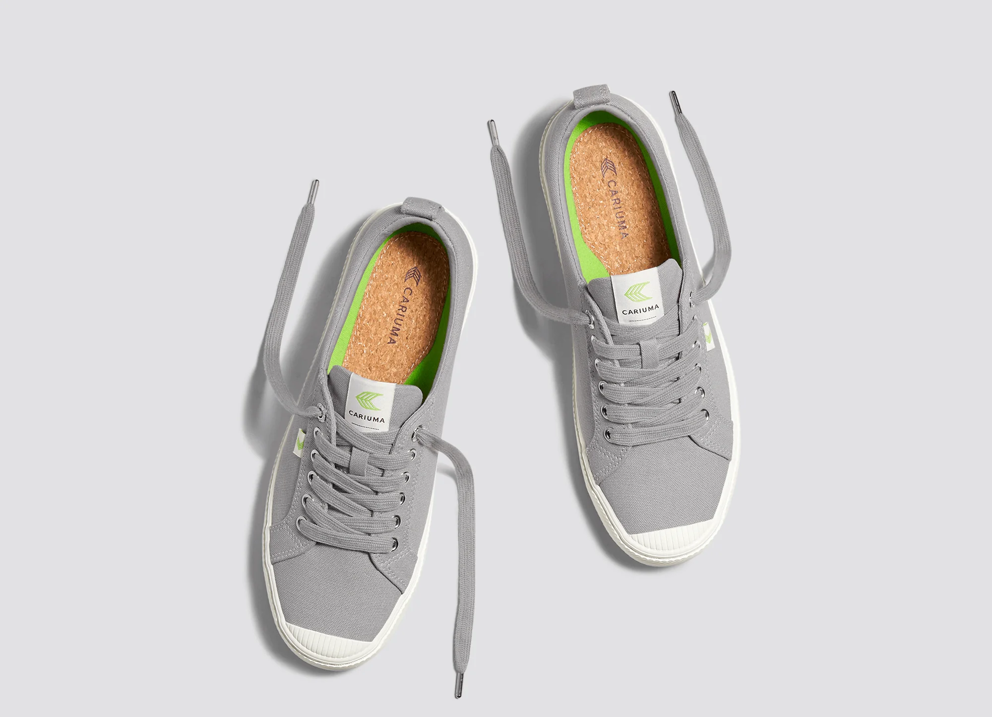 OCA Low Light Grey Canvas Sneaker - Image 9