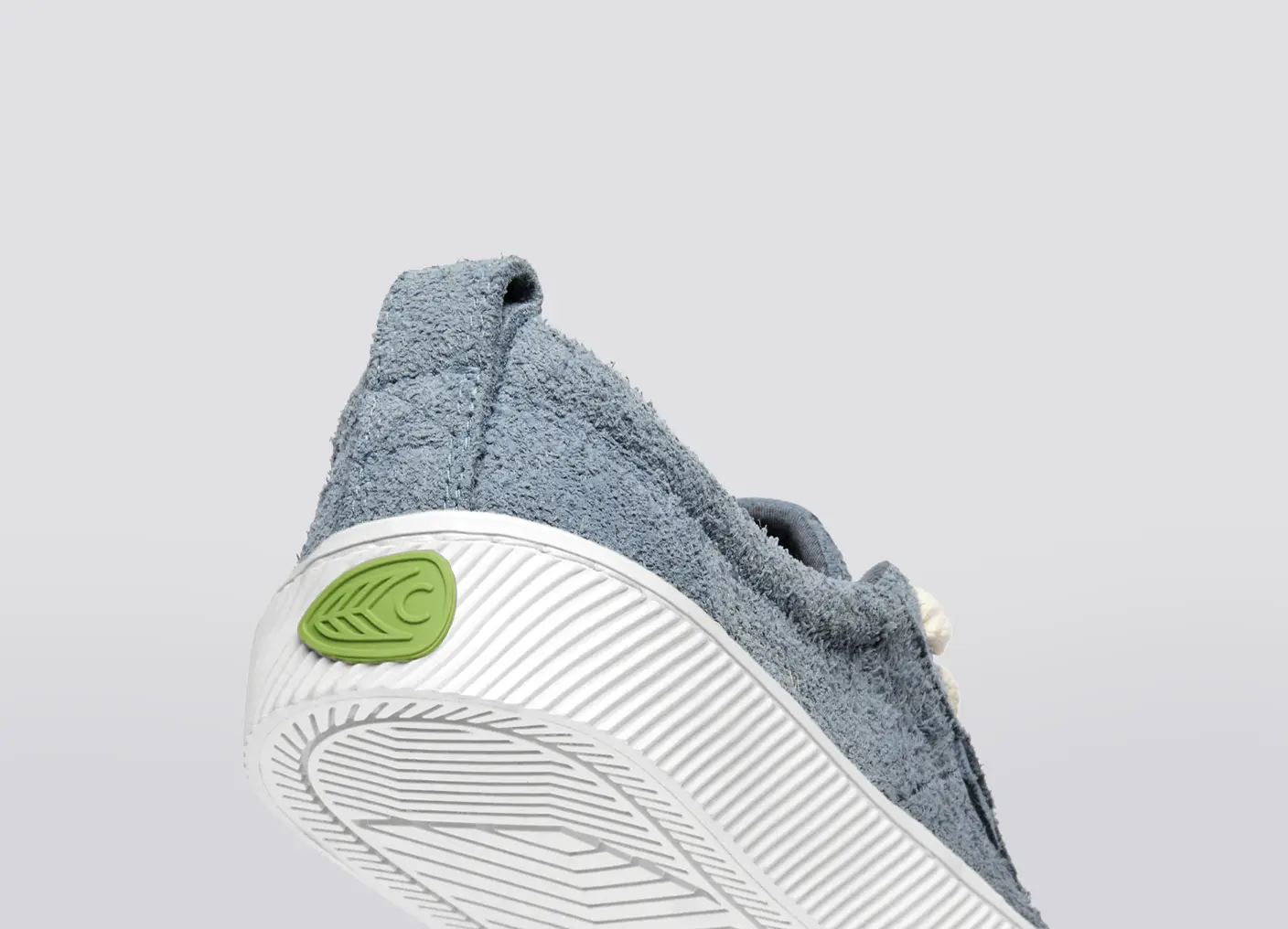 OCA Low Mountain Spring Blue Hairy Suede Sneaker - Image 8