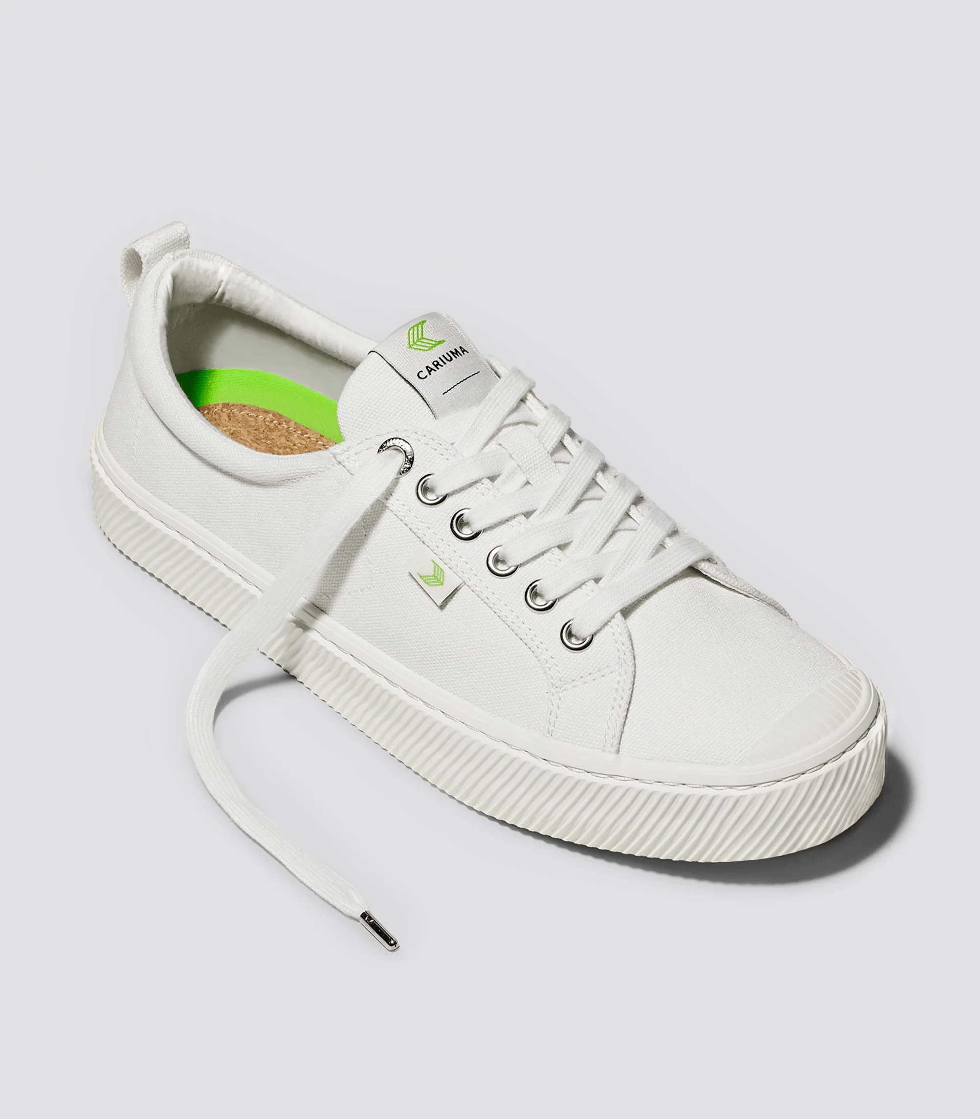 OCA Low Off-White Canvas Sneaker - Image 3
