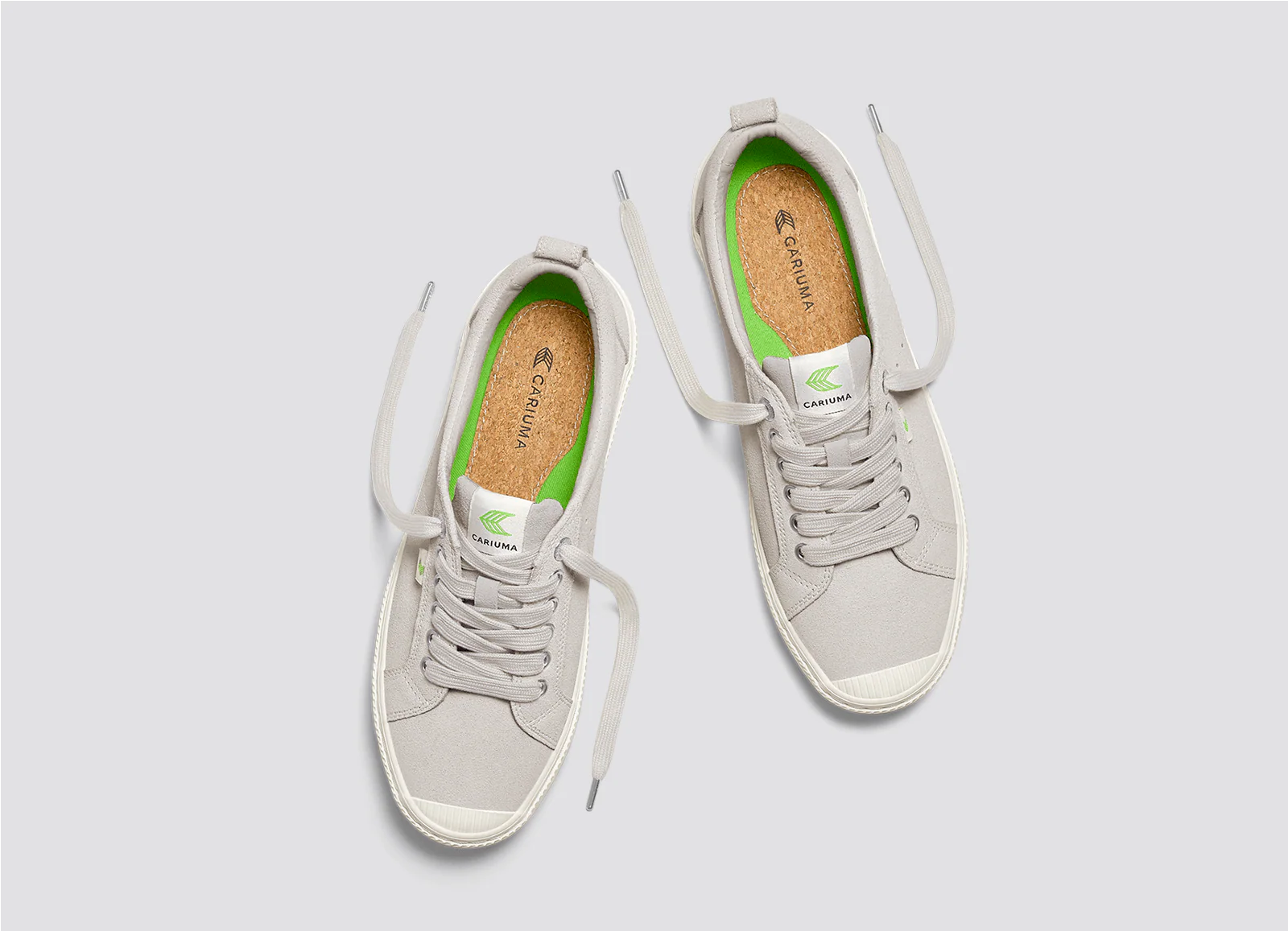 OCA Low Vintage White Suede Sneaker - Image 8