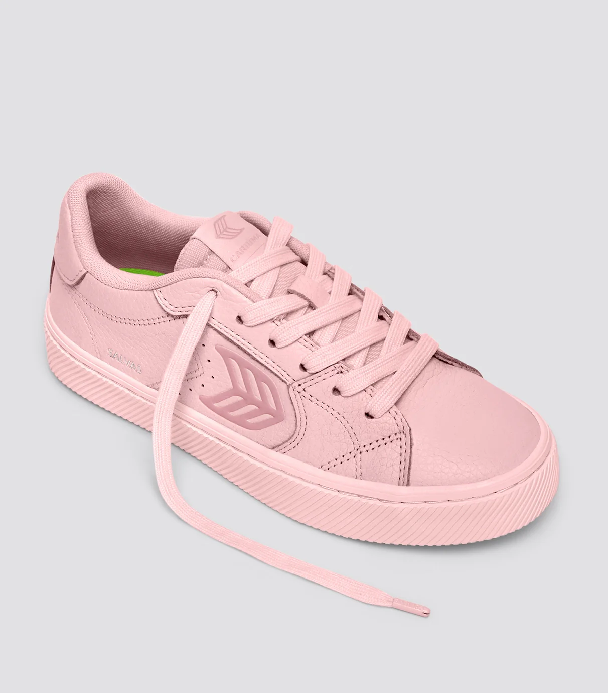 SALVAS All Bright Rose Premium Leather Sneaker - Image 3