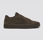 SALVAS All Teak Suede Sneaker - Image 11