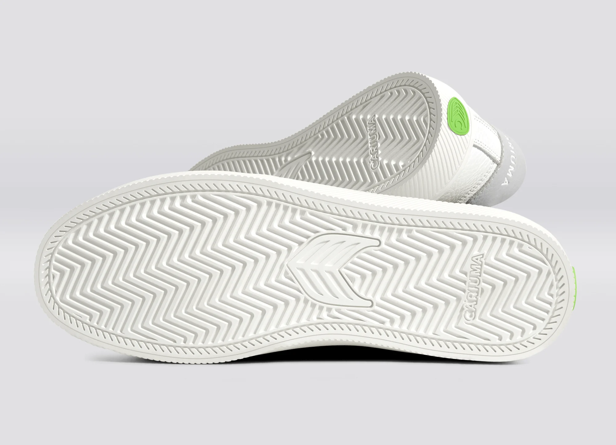 SALVAS White Premium Leather Onyx Grey Logo Sneaker - Image 7